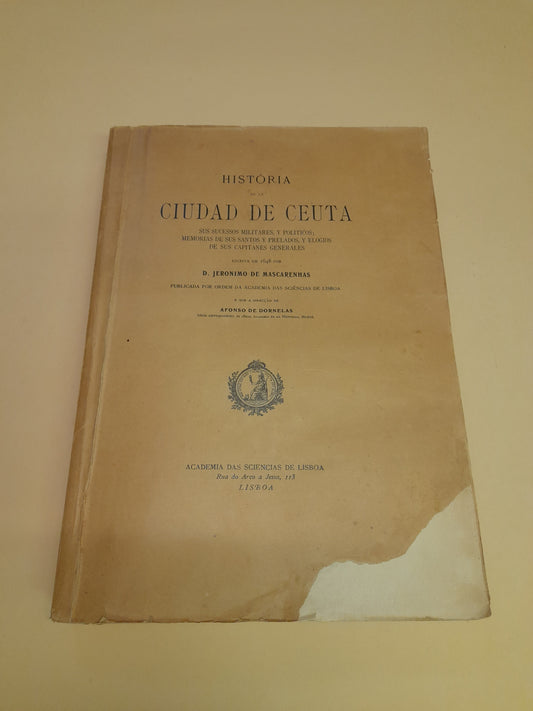 HISTÒRIA DE LA CIUDAD DE CEUTA
