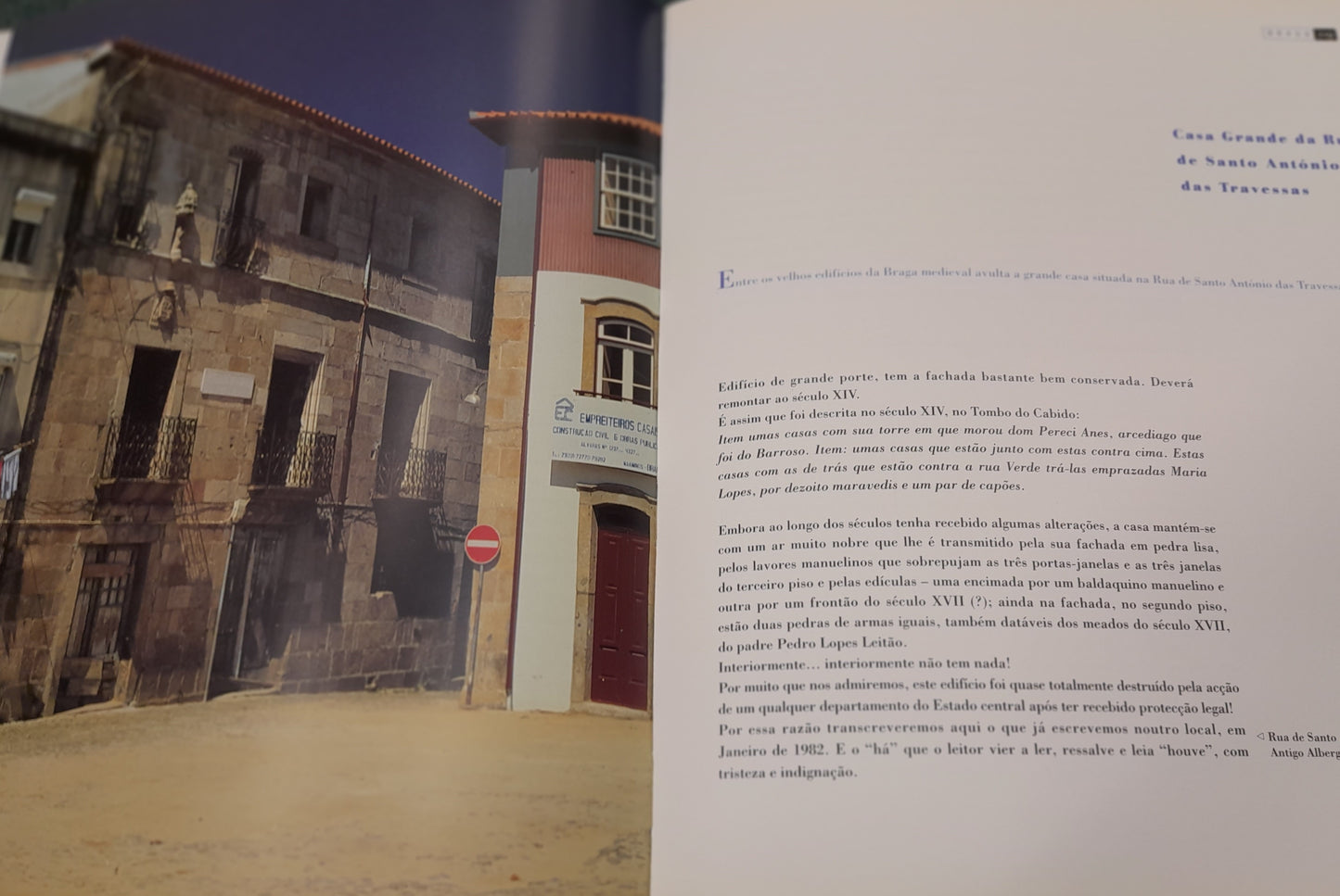 BRAGA - PERCURSOS E MEMÓRIAS DE GRANITO E OIRO