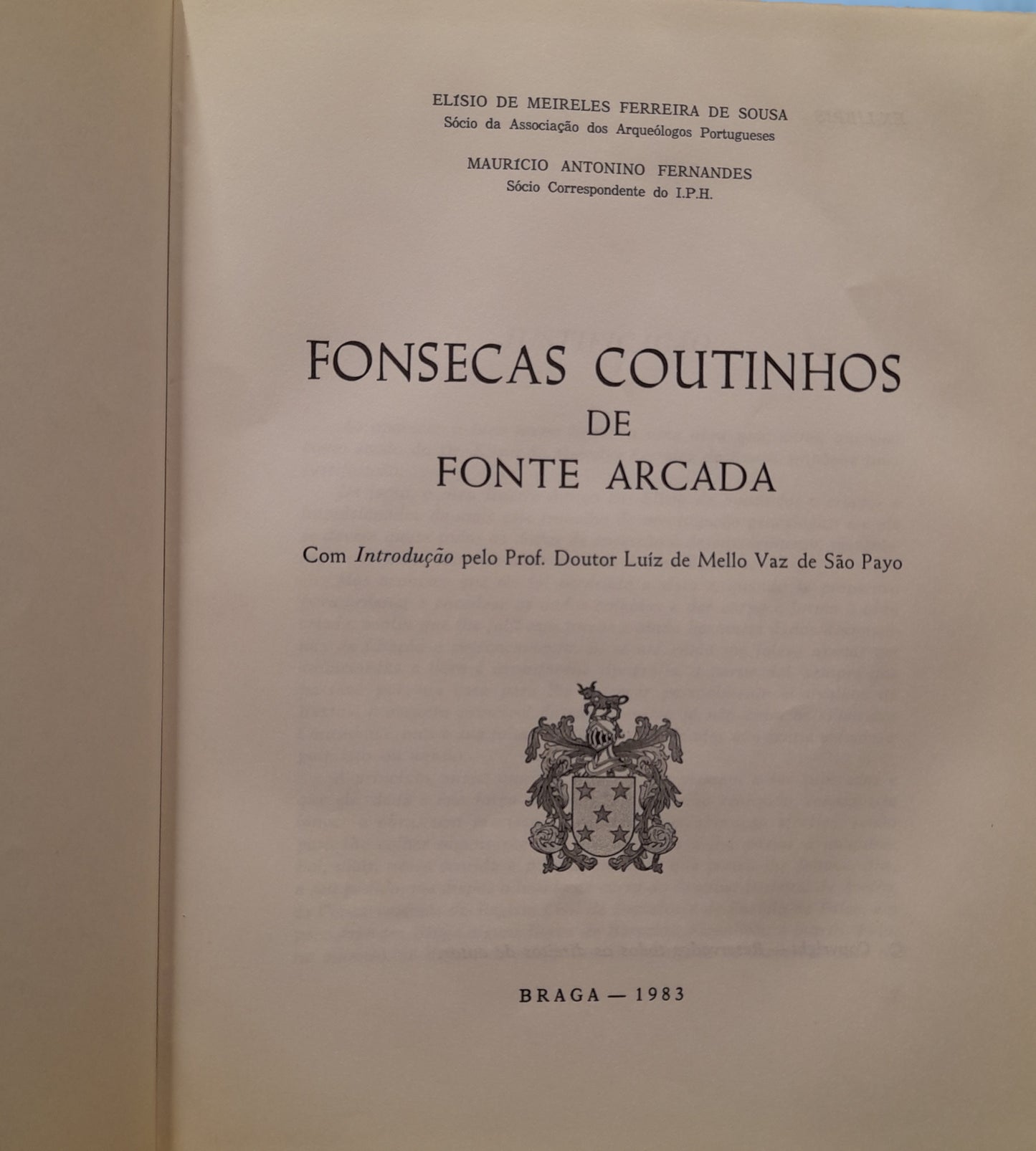 FONSECAS COUTINHOS DE FONTE ARCADA