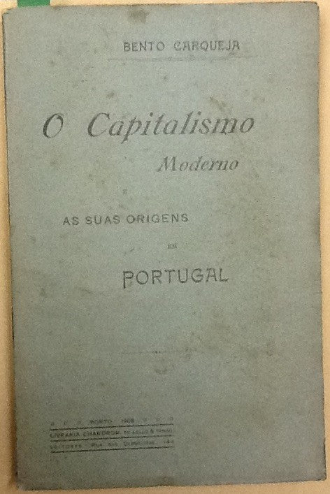 O CAPITALISMO MODERNO