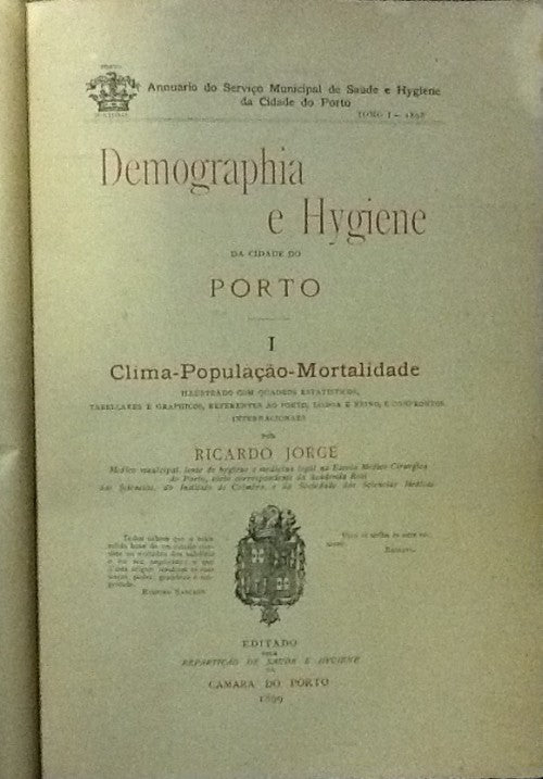 DEMOGRAPHIA E HYGIENE