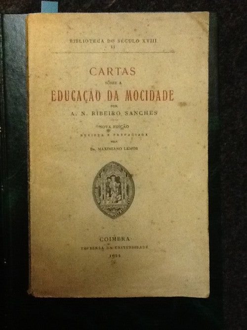 CARTAS SÔBRE A EDUCAÇÃO DA MOCIDADE POR...