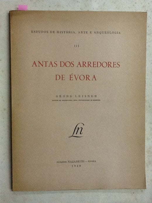 ANTAS DOS ARREDORES DE ÉVORA