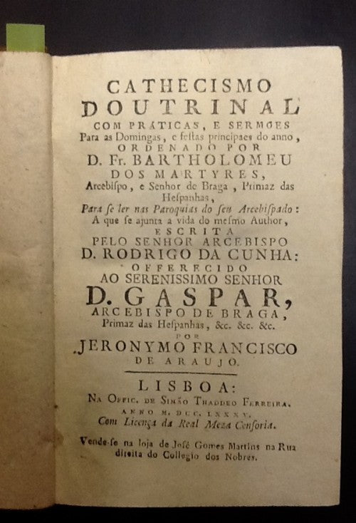 CATHECISMO/ DOUTRINAL/