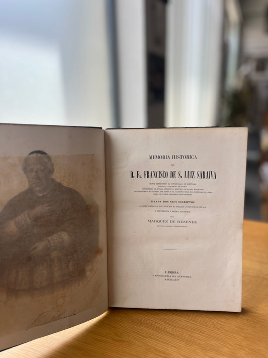 MEMÓRIA HISTÓRICA DE D. FR. FRANCISCO DE S. LUIZ SARAIVA