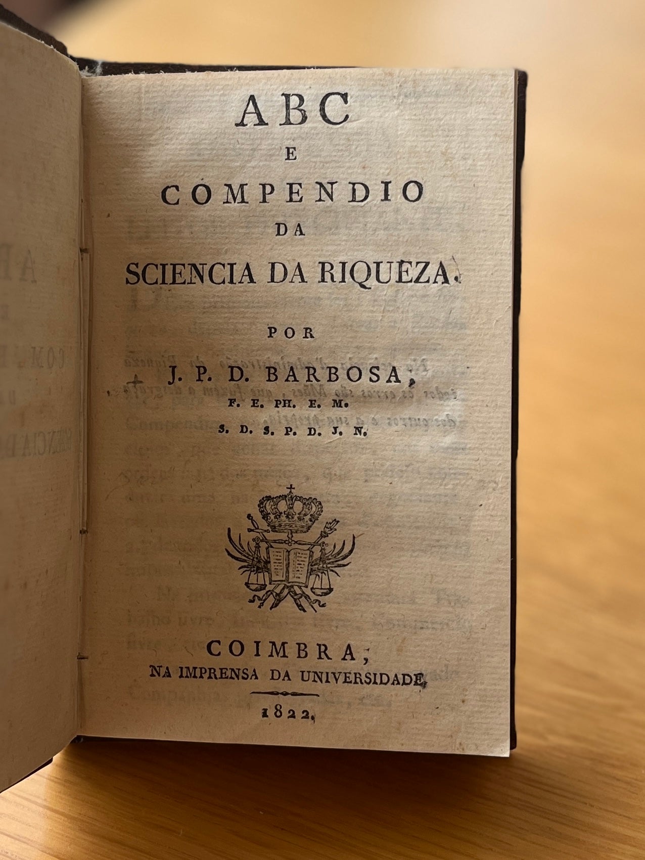 ABC E COMPENDIO DA SCIENCIA DA RIQUEZA