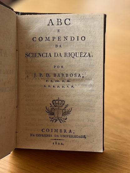 ABC E COMPENDIO DA SCIENCIA DA RIQUEZA