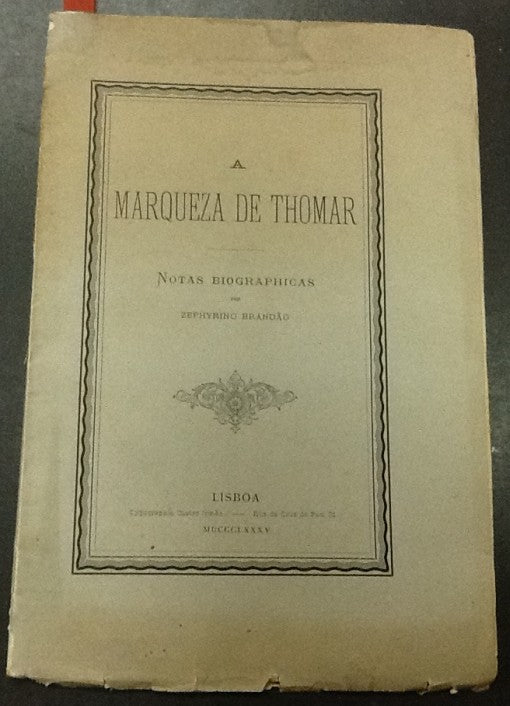 A MARQUEZA DE THOMAR