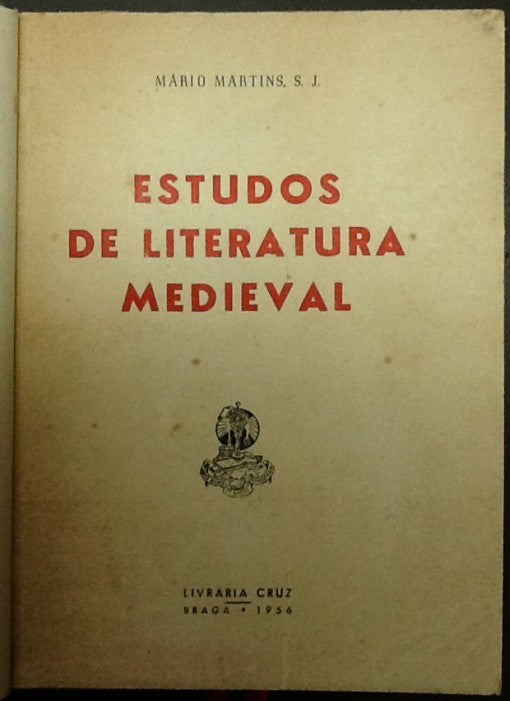 ESTUDOS DA LITERATURA MEDIEVAL
