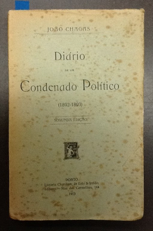 DIÁRIO DE UM CONDENADO POLÍTICO