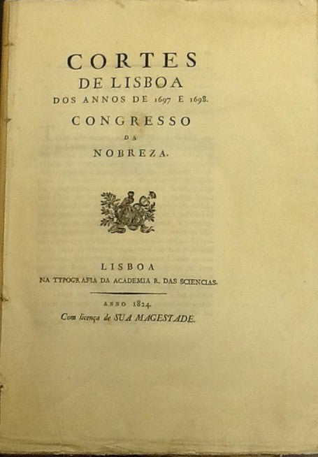 DOS ANNOS DE 1697 E 1698.
