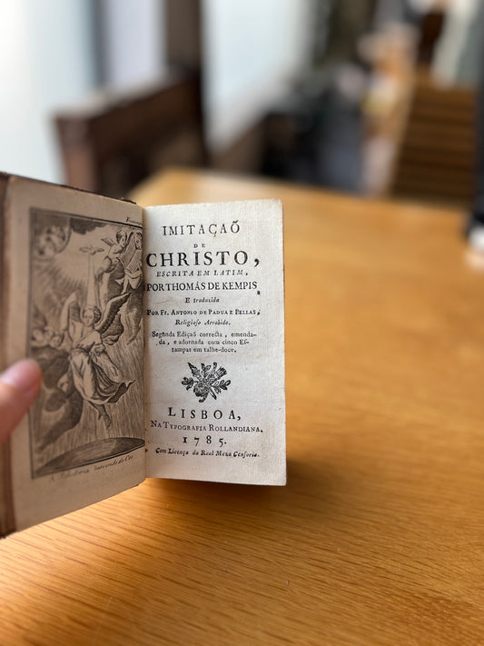 IMITAÇÃO DE CHRISTO, ESCRITA EM LATIM