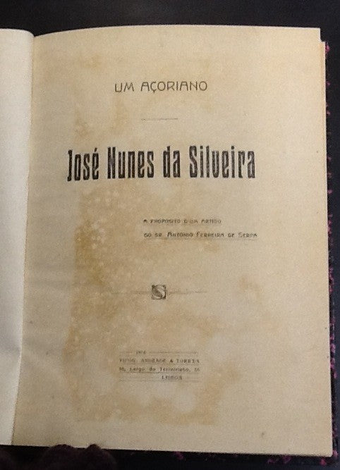 JOSÉ NUNES DA SILVEIRA