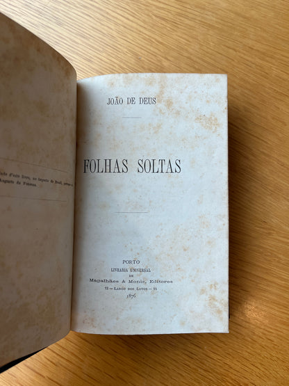 POESIAS: FOLHAS SOLTAS & FLORES DO CAMPO
