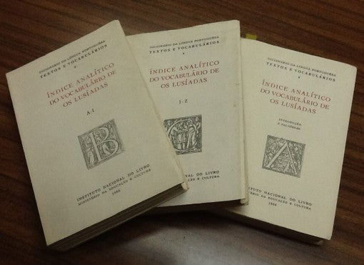 INDICE ANALÍTICO DO VOCABULÁRIO DE OS LUSÍADAS