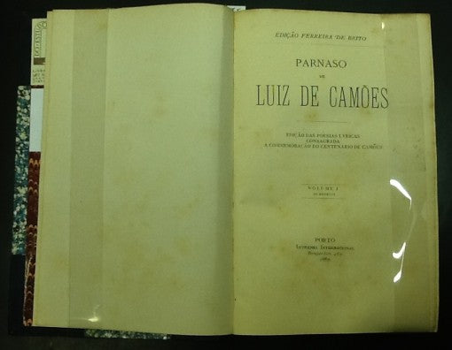 PARNASO DE LUIS DE CAMÕES