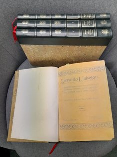LIVRO DE LINHAGENS - TRAÇOS HISTORICO- GENEALOGICOS DA MINHA FAMILIA, SUAS ASCENDENCIAS E ALLIANÇAS E SUBSIDIOS PARA A HISTÓRIA GENEALOGICA D`ALGUMAS FAMILIAS PORTUGUEZAS