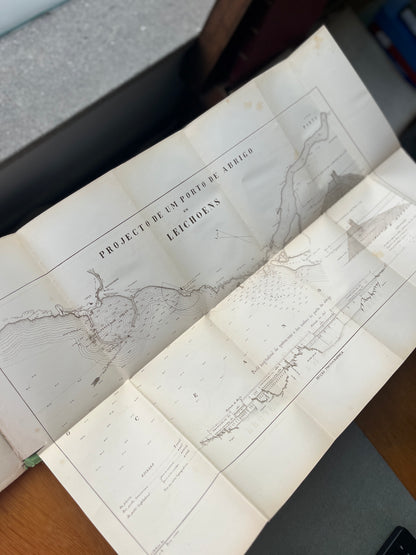 MEMORIA DESCRIPTIVA DO PROJECTO DE UM PORTO DE ABRIGO EM LEIXÕES.