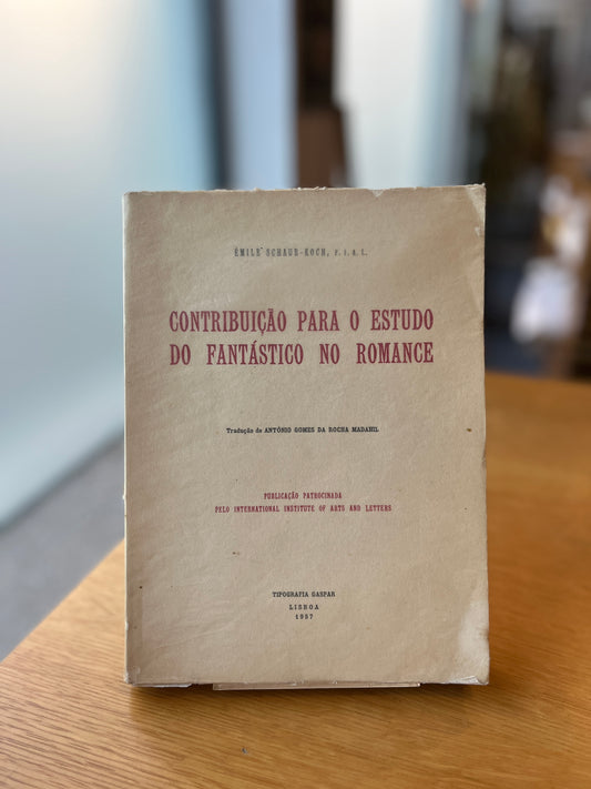 CONTRIBUIÇÃO PARA O ESTUDO DO FANTÁSTICO NO ROMANCE