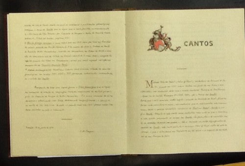 TITULO GENEALÓGICO DOS CANTOS