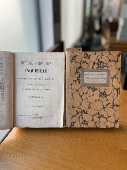 HISTÓRIA VERDADEIRA DA INQUISIÇÃO 2 VOL.