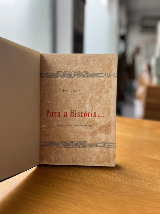 PARA A HISTÓRIA...