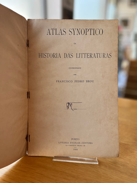 ATLAS SYNOPTICO DA HISTORIA DAS LITTERATURAS