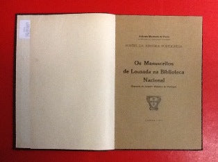 OS MANUSCRITOS DE LOUSADA NA BIBLIOTECA NACIONAL