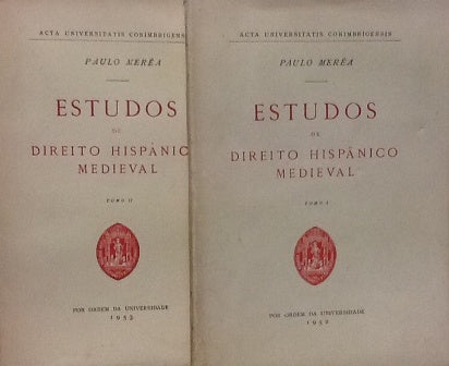 ESTUDOS DE DIREITO HISPÂNICO MEDIEVAL