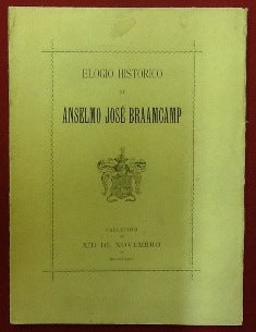 ELOGIO HISTORICO DE ANSELMO JOSÉ BRAAMCAMP