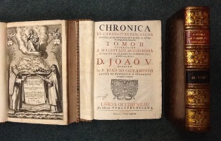 CHRONICA DE CARMELITAS/ DESCALÇOS/ PARTICULAR/ DO / REYNO DE PORTUGAL,/ E PROVINCIA/ DE/ SAM FELIPPE/