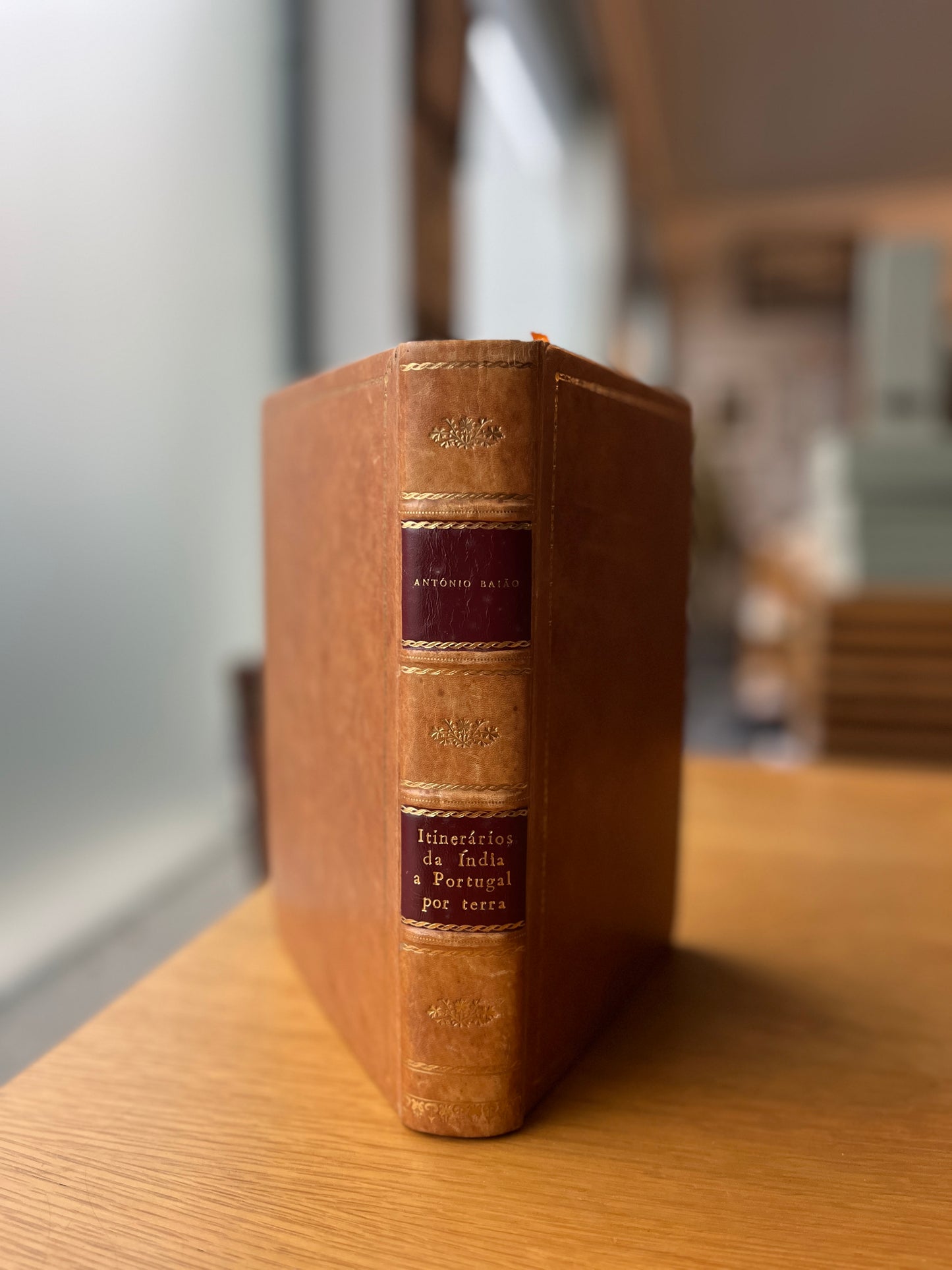 ITINERÁRIOS DA ÍNDIA A PORTUGAL POR TERRA