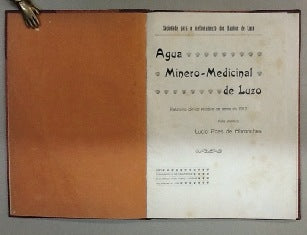 AGUA MINERO- MEDICINAL DE LUZO