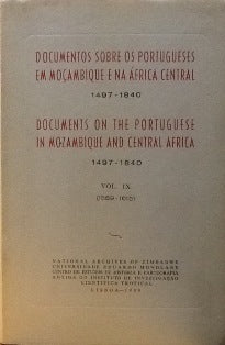DOCUMENTOS SOBRE OS PORTUGUESES EM MOÇAMBIQUE E NA ÁFRICA CENTRAL