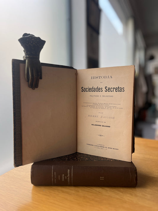 HISTÓRIA DAS SOCIEDADES SECRETAS POLITICAS E RELIGIOSAS 2 VOL.