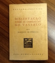 DISSERTAÇÃO SOBRE AS OBRIGAÇÕES DO VASSALO