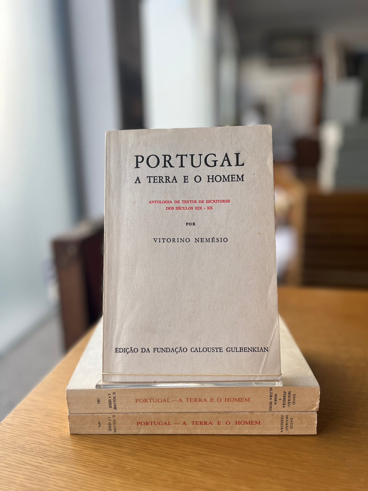 PORTUGAL A TERRA E O HOMEM, 3 VOL.