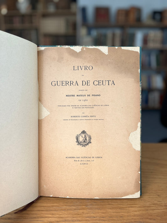 LIVRO DA GUERRA DE CEUTA