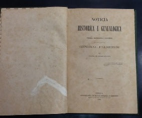 NOTICIA HISTORICA E GENEALOGICA