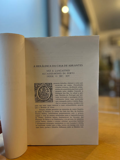 A HERÁLDICA DA CASA DE ABRANTES