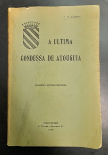 MEMORIAS DA ULTIMA CONDESSA DE ATOUGUIA