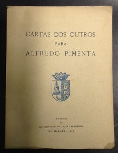 CARTAS DOS OUTROS PARA ALFREDO PIMENTA