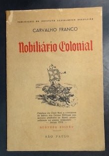 NOBILIÁRIO COLONIAL