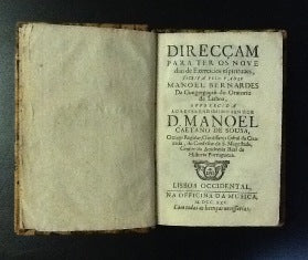 DIRECÇAM/ PARA TER OS NOVE/ DIAS DE EXERCICIOS ESPIRITUAES,/