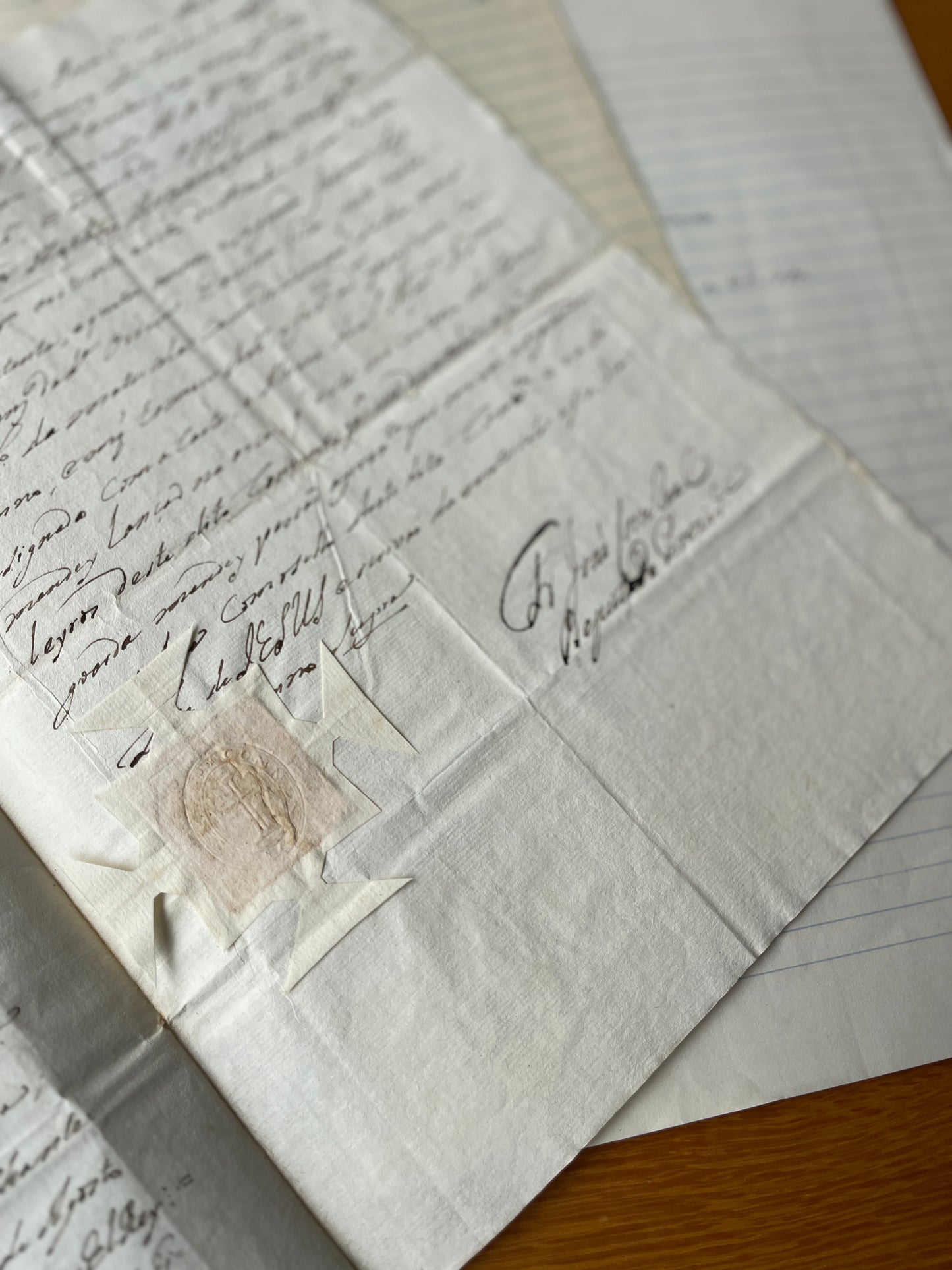 CONJUNTO DE MANUSCRITOS REFERENTES A FR. MATHEUS ANTÓNIO DOS SANTOS