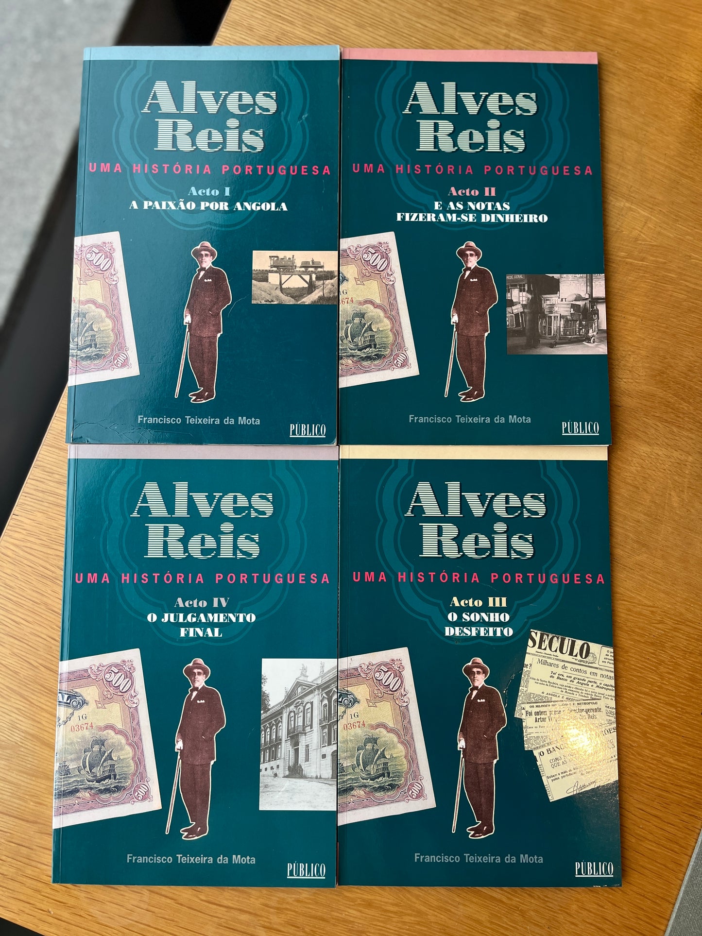 ALVES REIS - UMA HISTÓRIA PORTUGUESA 4 VOL.