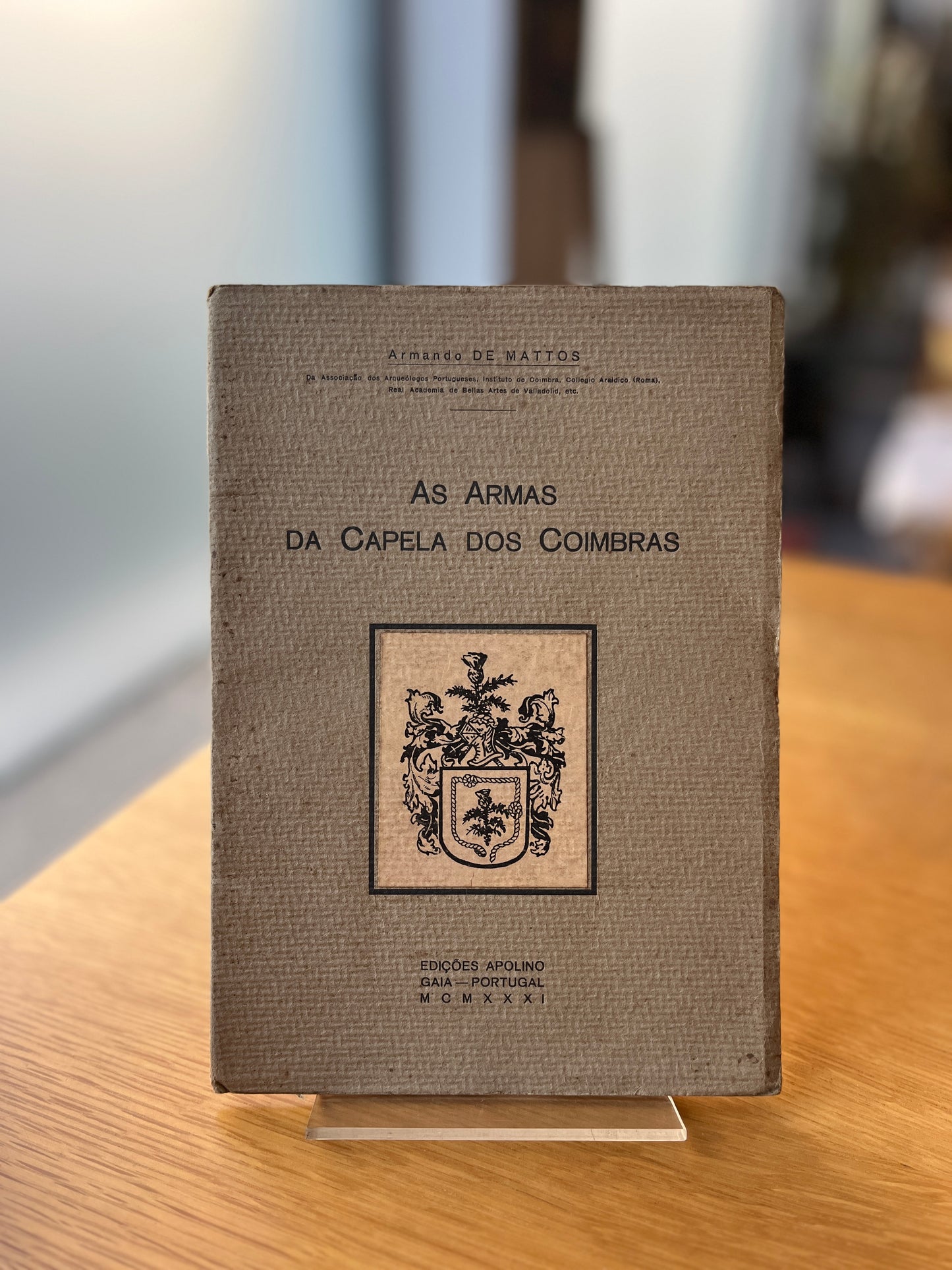 AS ARMAS DA CAPELA DOS COIMBRAS