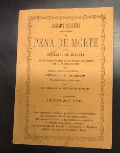 ALGUMAS REFLEXÕES ACERCA DA PENA DE MORTE