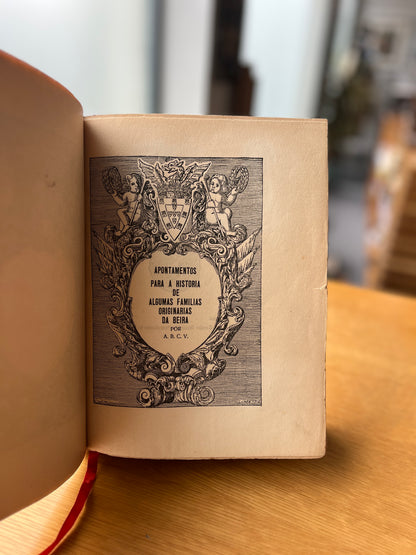 APONTAMENTOS PARA A HISTORIA DE ALGUMAS FAMILIAS ORIGINARIAS DA BEIRA