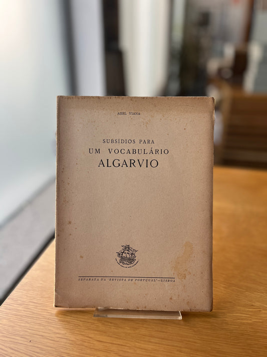 SUBSÍDIOS PARA UM VOCABULÁRIO ALGARVIO